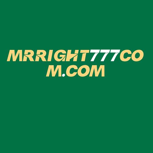 Logo da MRRIGHT777COM